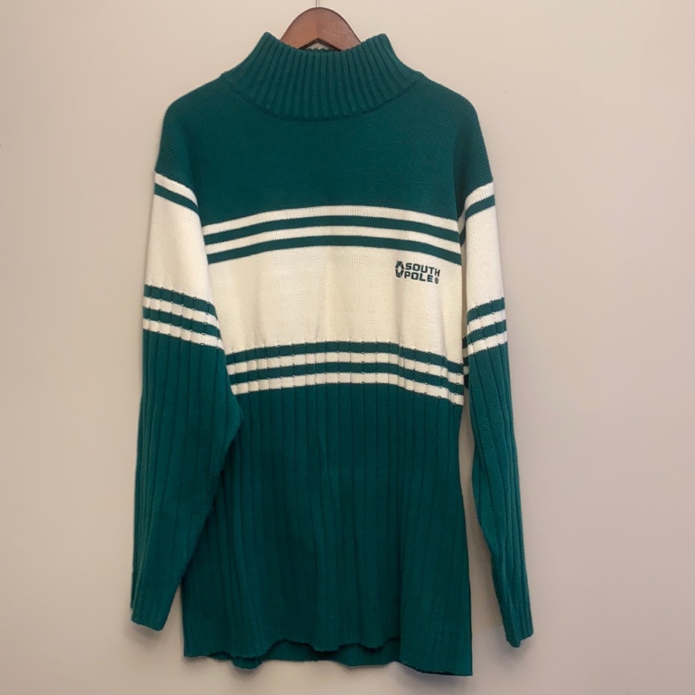 South Pole Authentic Collection Large Sweater RN 82628 100% Acrylic -No Stains-